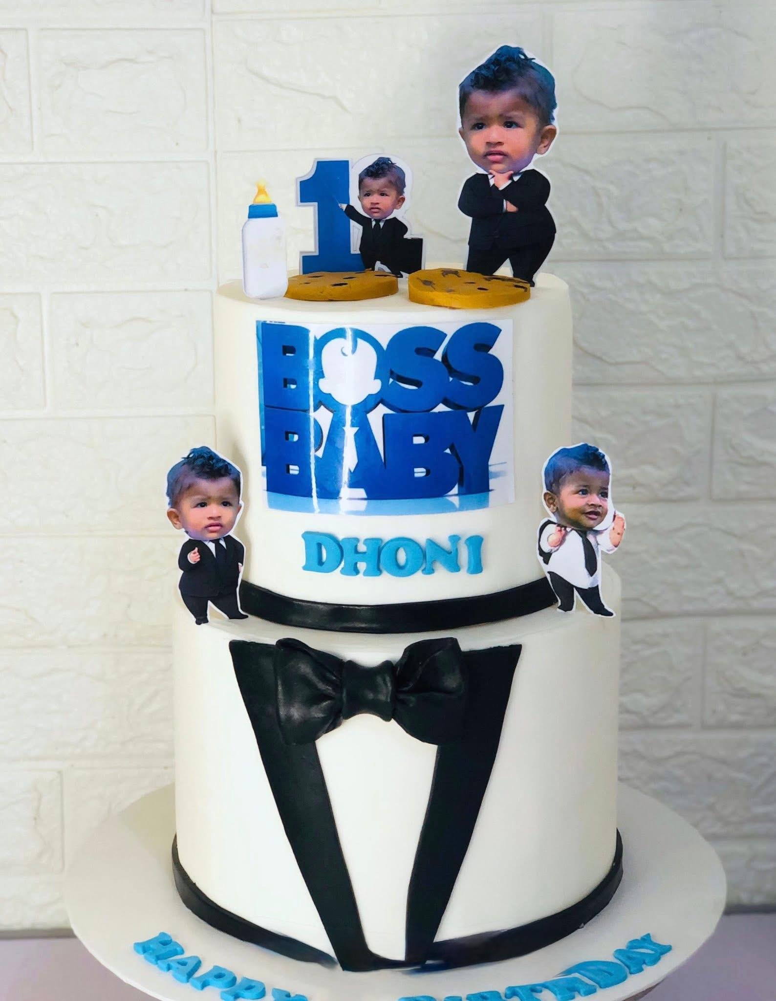 Superhero Birthday Cake