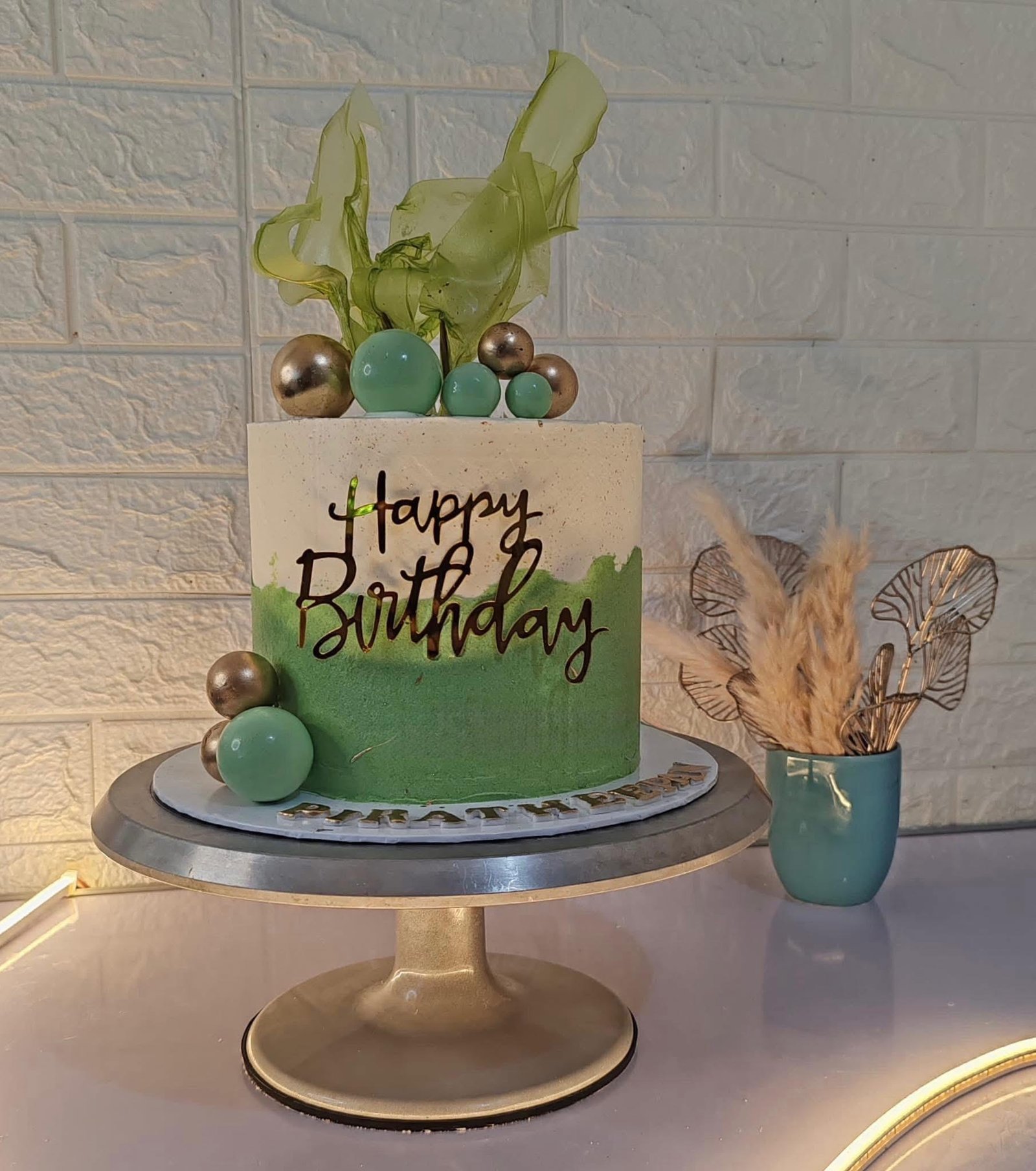 Happy Bloom Garden Cake