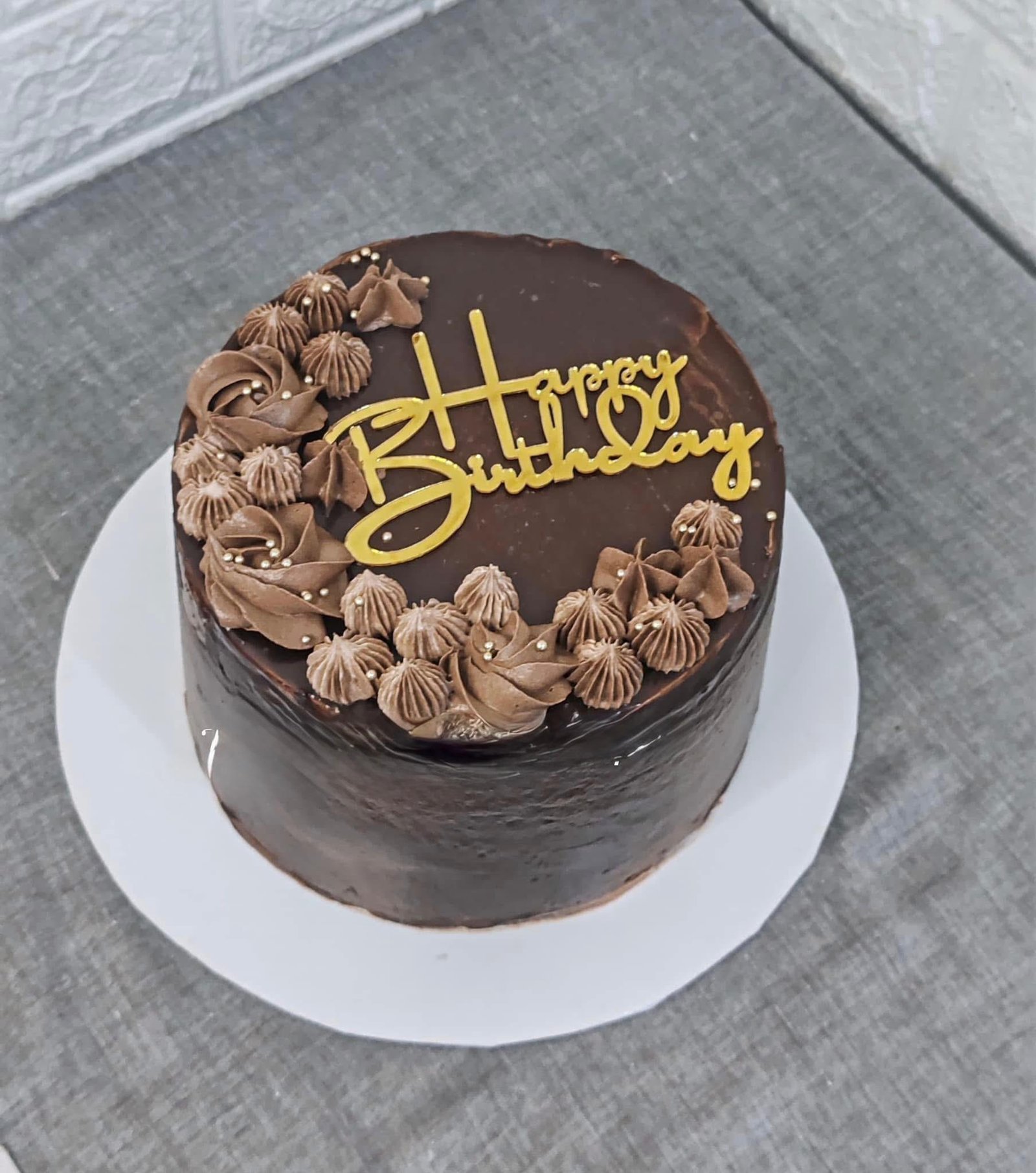 Chocolate Nut Celebration Cake